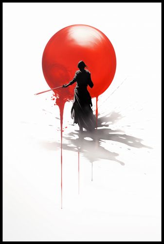 Plakat 61x91,5cm Samotny Samuraj na Arena.pl