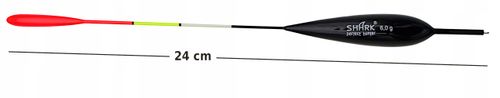 Spławik Przelotowy z BALSY SHARK Perfekt Hunter 6,0 g / 24 cm na Arena.pl