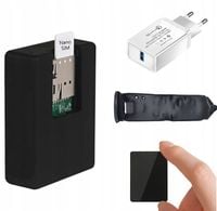 MINI PODSŁUCH GSM PLUSKWA N9+ DŁUGI CZAS PRACY DODATKOWA BATERIA 2900 mAh