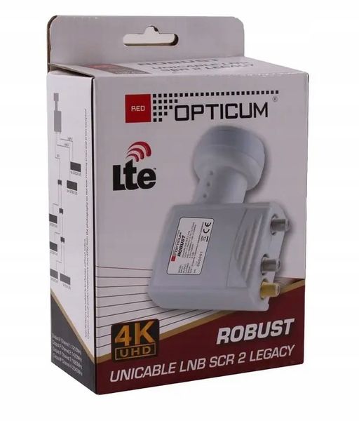 LNB Unicable Opticum Robust SCR + TWIN Legacy zdjęcie 4