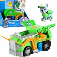 PSI PATROL TRANSFORMUJĄCA ŚMIECIARKA FIGURKA ROCKY