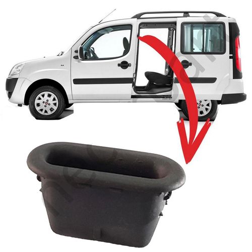 Gniazdo bolca drzwi bocznych suwanych Prowadnica Guma Fiat Doblo 2000-2023 na Arena.pl