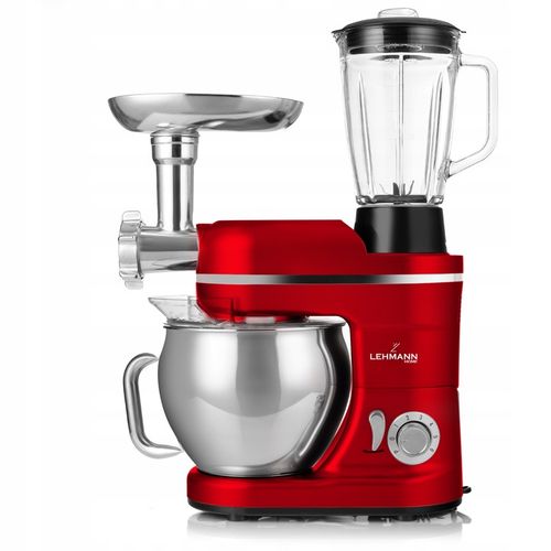 ROBOT KUCHENNY PLANETARNY MIKSER Z MISĄ BLENDER SZKLANY MASZYNKA DO MIĘSA na Arena.pl