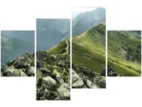 140CM 70 OBRAZ GŁÓWNA GRAŃ TATR STOPAMI ŚCIENNY