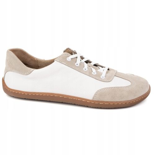 Buty barefoot minimalistyczne skórzane WASAK 0744W białe 39 na Arena.pl