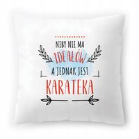Poduszka Dla Karateki Na Urodziny Na Prezent Z Nadrukiem Ze Zdjęciem