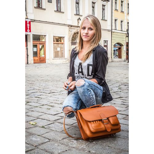 TECZKA SKÓRZANA 3W1 KEMER VOOC Vintage P13 CZARNA na Arena.pl