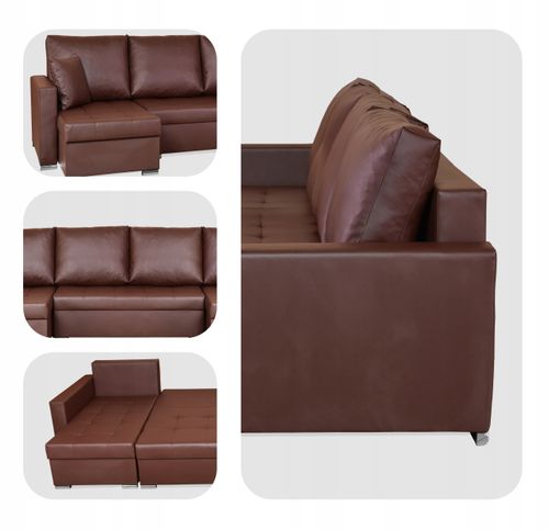 Narożnik Varius BIG rozkładany funkcja spania pojemniki Family meble na Arena.pl