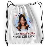 Plecak Dla Liwii Szkolny Worek Torba Z Nadrukiem Ze Zdjęciem