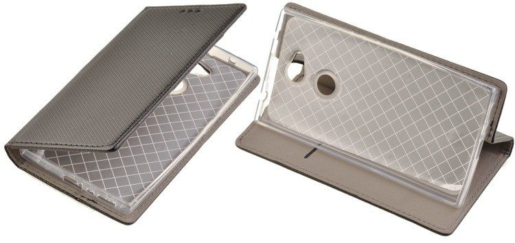 Etui Smart W1 do SONY XPERIA L2 czarny zdjęcie 1