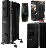 grzejnik olejowy czarny (7 żeberek) 1500w camry cr 7812