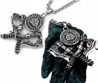 Naszyjnik Nordyckie Symbole Axe Amulet Nordic Rune