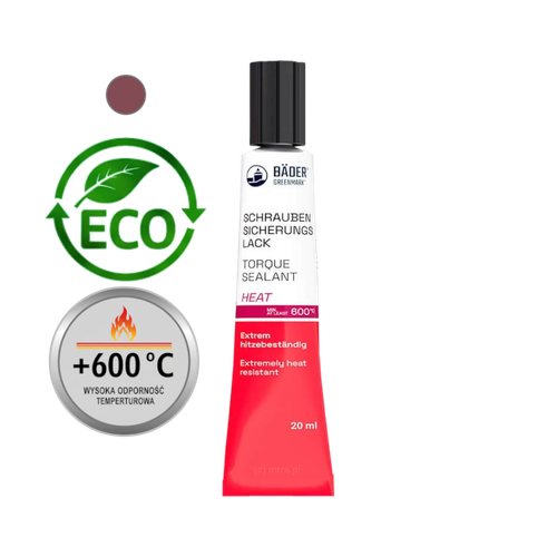 PLOMBA PŁYNNA 13000h, TUBKA 20ml, CZERWONA, HEAT BASIC do +600*C na Arena.pl