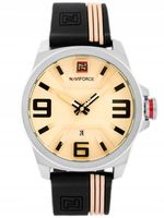 ZEGAREK MĘSKI NAVIFORCE - NF9098 - beige/black + GRAWER