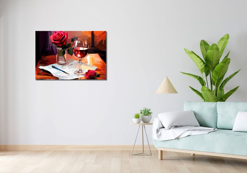 Obraz 90x60cm Poetycki Wieczór zdjęcie 2