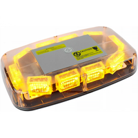 BELKA OSTRZEGAWCZA KOGUT LED MAGNES STROBOSKOP 255x150x50mm