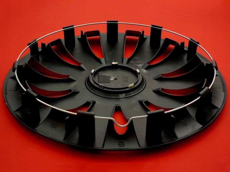 KOŁPAKI 15'' AUDI B3 B4 A1 A2 A3 A4 A5 CZARNE BTC zdjęcie 4