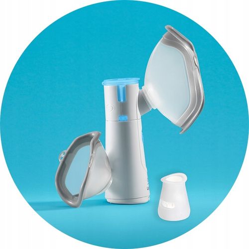 INHALATOR MEMBRANOWY SIATECZKOWY FLAEM LIGHTNEB PRZENOŚNY TRYB NOCNY CICHY na Arena.pl