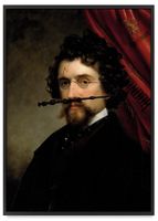 Plakat harry potter portret pop art 40x50 cm w czarnej ramie