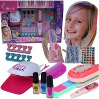 Zestaw do stylizacji paznokci manicure suszarka kosmetyki Salon paznokci dl