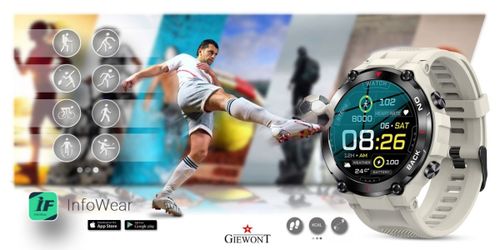 Smartwatch Giewont GW460-3 Szary na Arena.pl