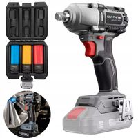 Klucz Udarowy 450Nm Bezszczotkowy Akumulatorowy + Nasadki do Felg Alu Udar