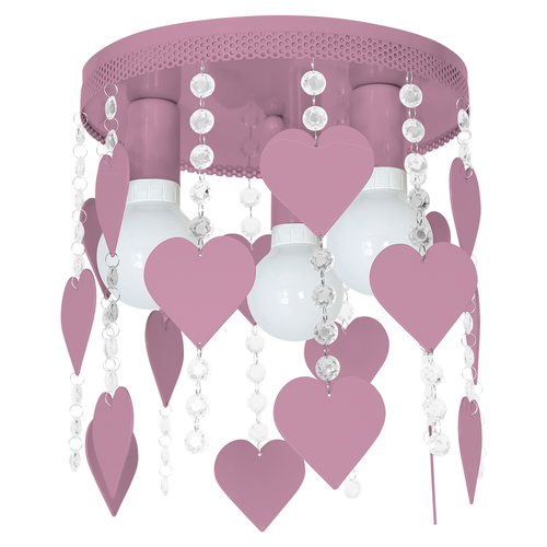 Lampa Sufitowa CORAZON VIOLET 3xE27 na Arena.pl