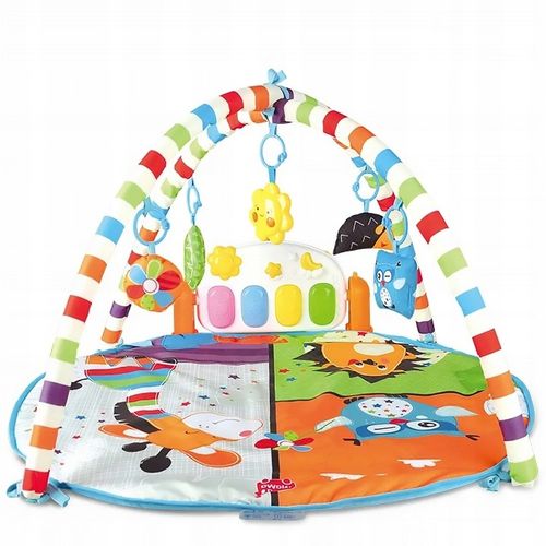 MATA EDUKACYJNA DUŻA INTERAKTYWNA PIANINKO 3w1 DLA DZIECI na Arena.pl