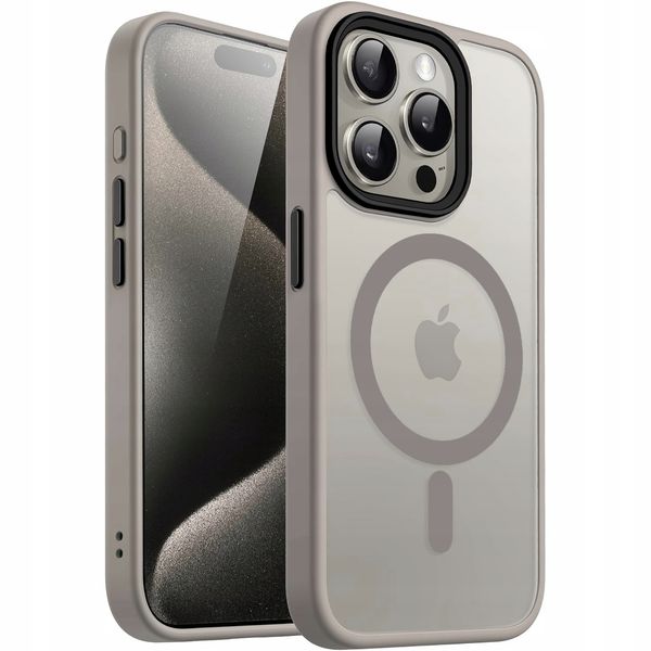 Plecki niktrade do Apple iPhone 15 Pro szary zdjęcie 8