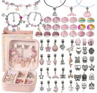 ZESTAW DO ROBIENIA BRANSOLETEK NASZYJNIKÓW ZAWIESZKI KORALIKI PREZENT