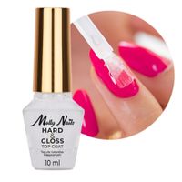 Top z technologią połysku i ochrony polimerowej Hard&Gloss MollyNails 10 ml