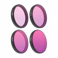 2 x Sunnylife Zestaw Filtrów ND 8 16 32 64 Do Kamery DJI Osmo Action 5 Pro
