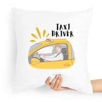 Poduszka Prezent Dla Taksówkarza Taxi Driver Z Nadrukiem Ze Zdjęciem