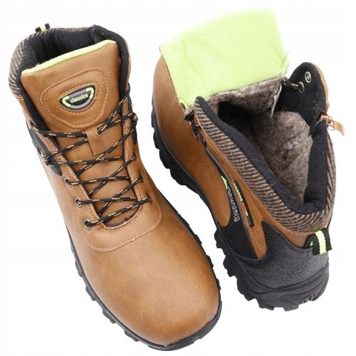 ŚNIEGOWCE MĘSKIE OCIEPLANE BUTY ZIMOWE SPORTOWE TRAPERY SUWAKI na Arena.pl