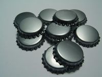 Kapsle srebrne 100 szt