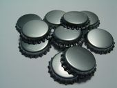 Kapsle srebrne 100 szt