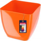 DONICZKA OSŁONKA KWIATY KWADRATOWA POMARAŃCZ 16CM