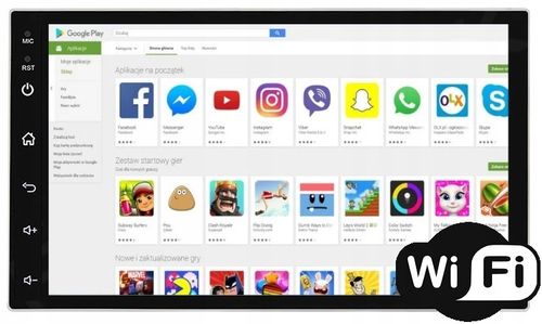 RADIO GPS ANDROID PEUGEOT BOXER 06-10 WIFI BLUETOOTH USB MP3 CARPLAY na Arena.pl