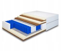 Materac BARDZO TWARDY 180X200 H5/H4 DWUSTRONNY