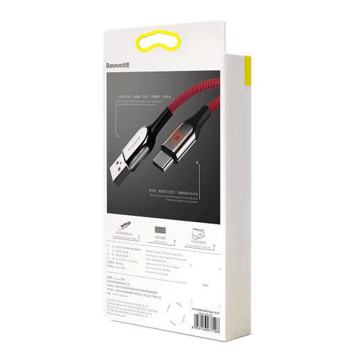 Baseus kabel X-type (typ-C | 1 m) czerwony 3A na Arena.pl