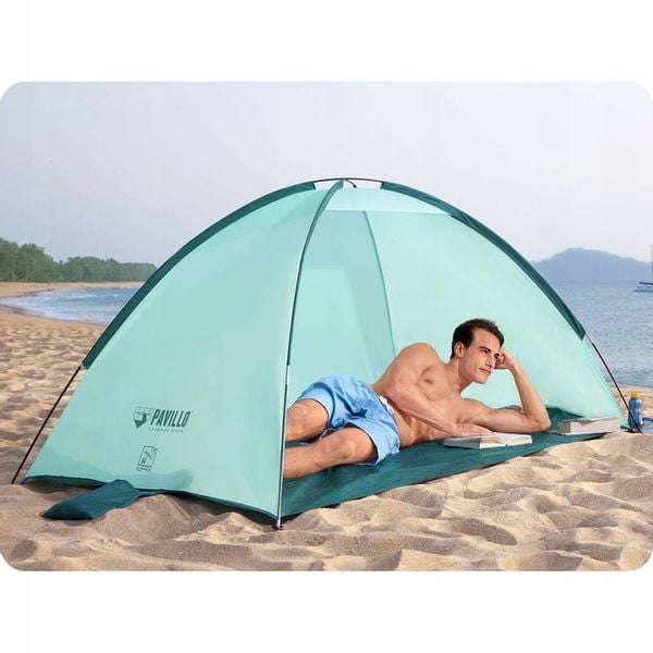 Namiot plażowy parawan turystyczny 200x120x95 cm zdjęcie 10