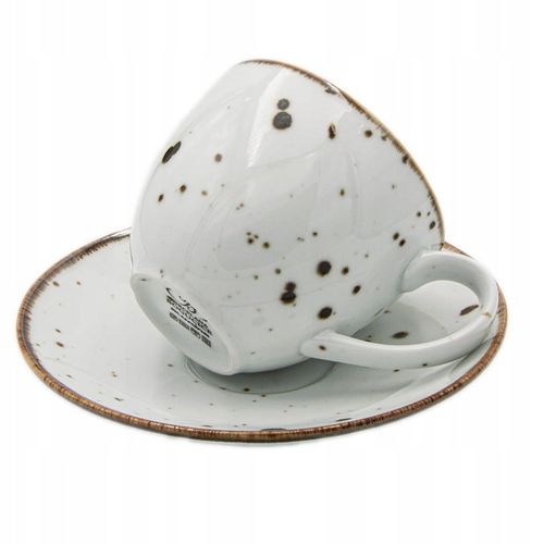 Alumina Bogucice White Filiżanka ze spodkiem 300ml na Arena.pl