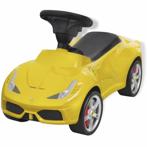 Samochód - jeździk Ferrari 458, żółty na Arena.pl