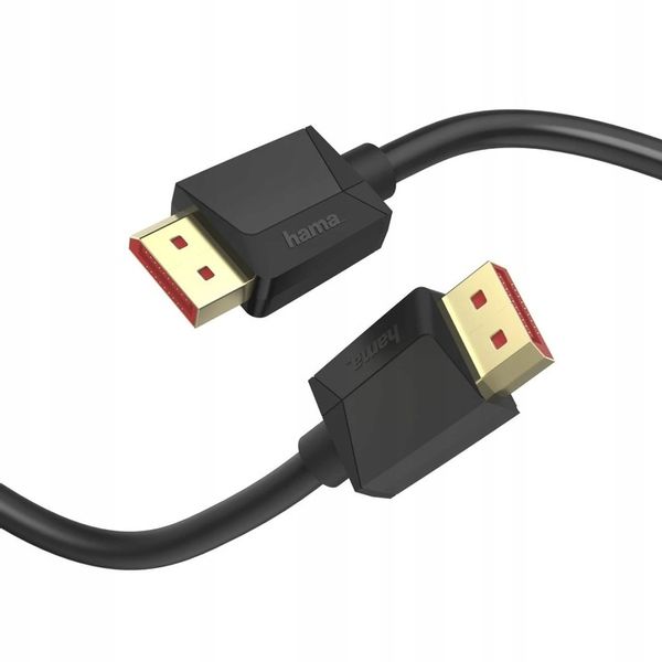 Hama KABEL DISPLAYPORT DP 1.4 ULTRA HD 8k 2M zdjęcie 1