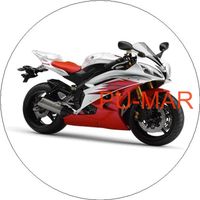 Opłatek na tort Urodziny 18 30 40  Motor Harley Davidson Yamaha Vsk Cross