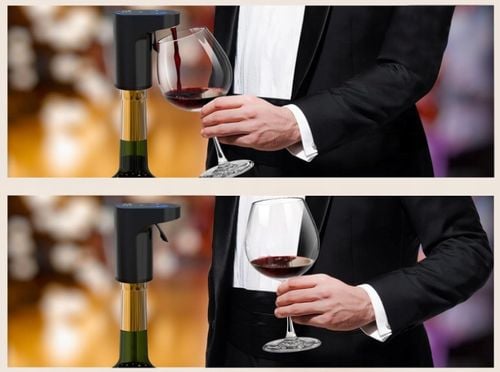 DOZOWNIK NALEWAK DO ALKOHOLU WINA WHISKEY ELEKTRYCZNY AUTOMATYCZNY AERATOR na Arena.pl