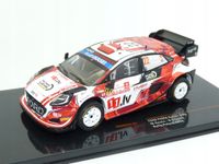 IXO FORD PUMA Rally1 #22 M.Sesks Rajd Polski 2024 1:43
