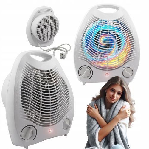 WENTYLATOR TERMOWENTYLATOR GRZEJNIK ELEKTRYCZNY FARELKA GRZEJE CHŁODZI na Arena.pl