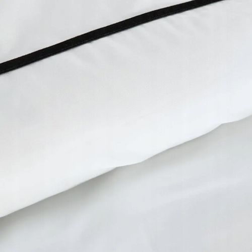 Pościel Eva Minge 160x200 Biała 100% BAWEŁNA MAKOSATYNA PREMIUM na Arena.pl