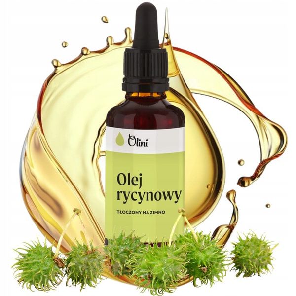 Olini Olej kosmetyczny rycynowy 100 ml zdjęcie 1